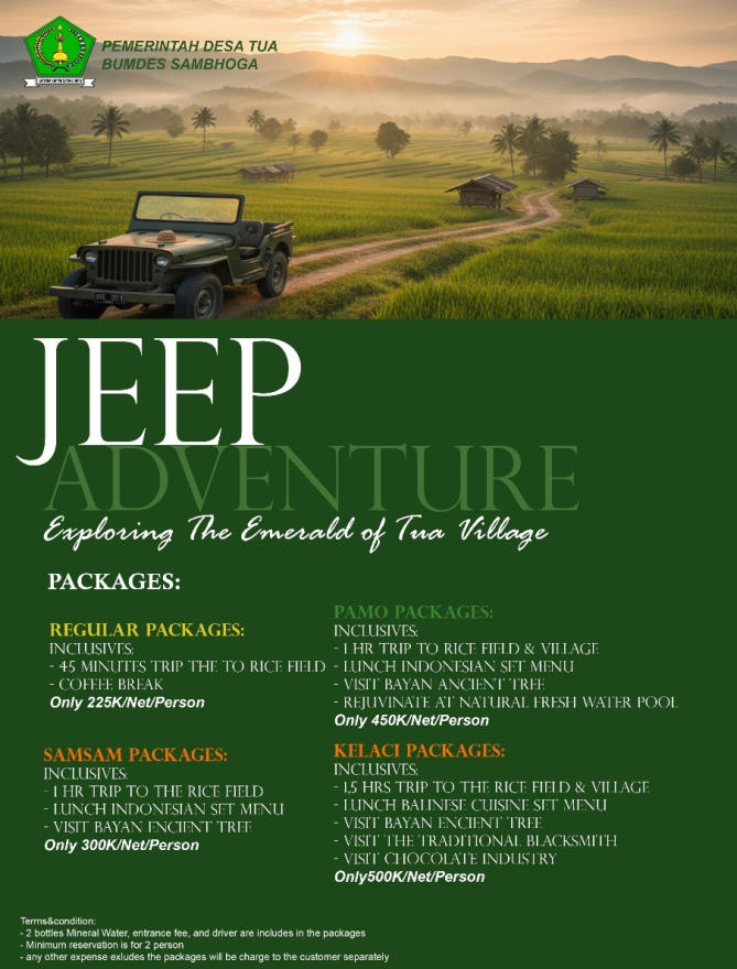 PENGEMBANGAN DAYA TARIK WISATA DESA TUA